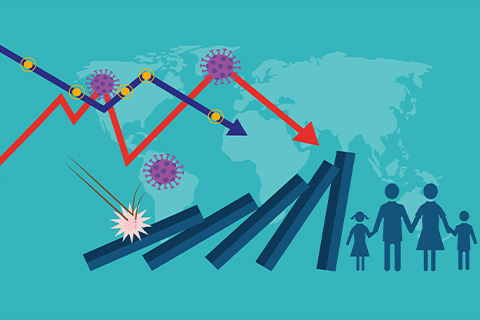 UN DESA kept an eye on the macroeconomic impacts, projecting global and regional contradictions. 